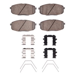 Hyundai Elantra GT Brake Pads - Front - R1 Concepts - R1 Ceramic Pads - `14-`25